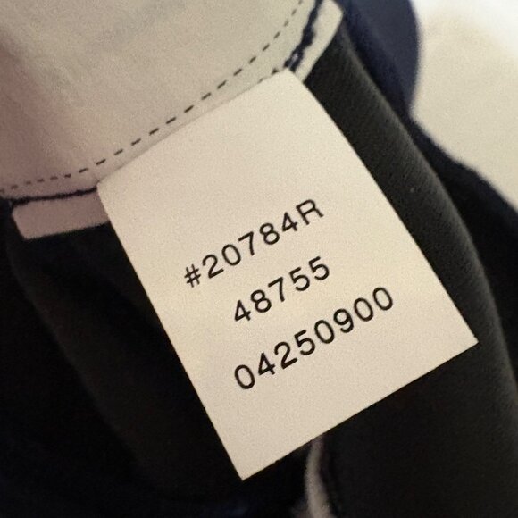 Like New Spanx AirEssentials Full Zip Activewear Track Jacket Navy White Size L - Picture 8 of 10